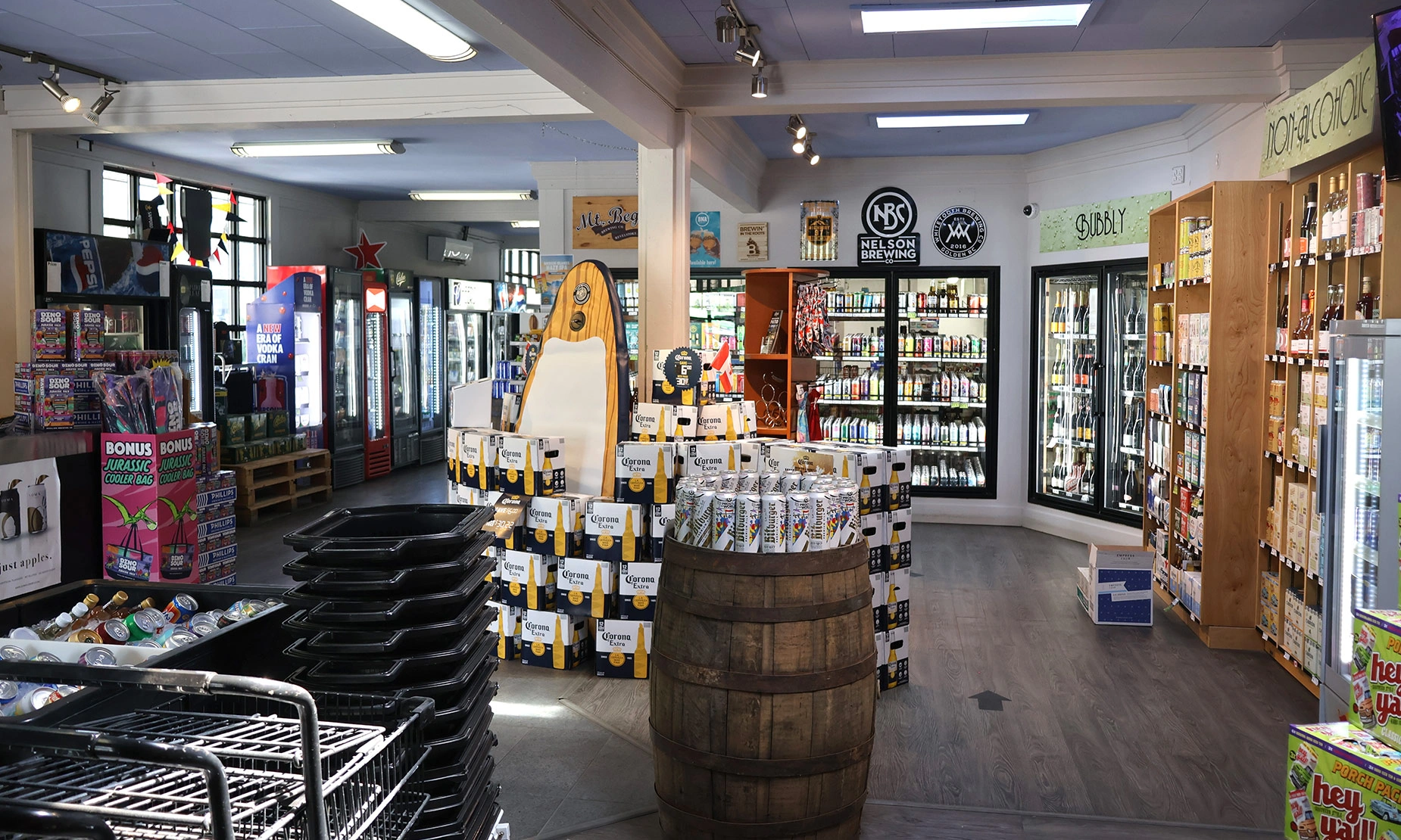 Cheers Liquor Store Interior