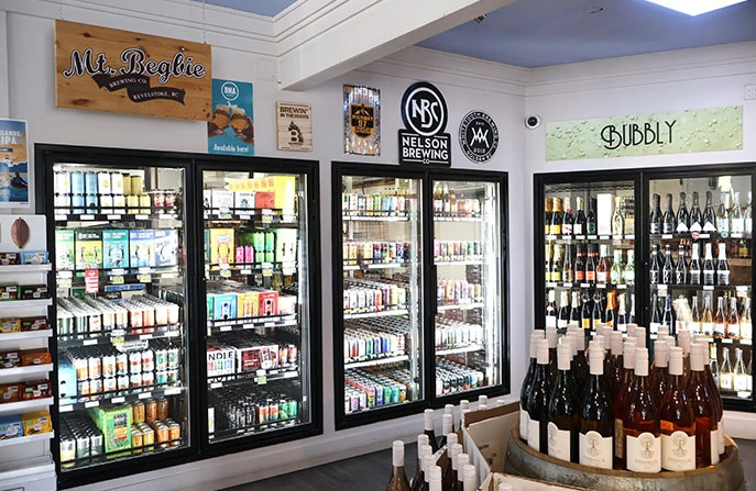 Chilled Beer, Wine & Ready-to-Drink Selection