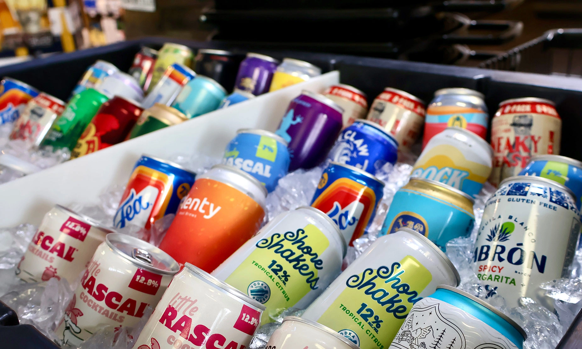 Chilled Craft Beer and Ready-to-Drink Cocktails